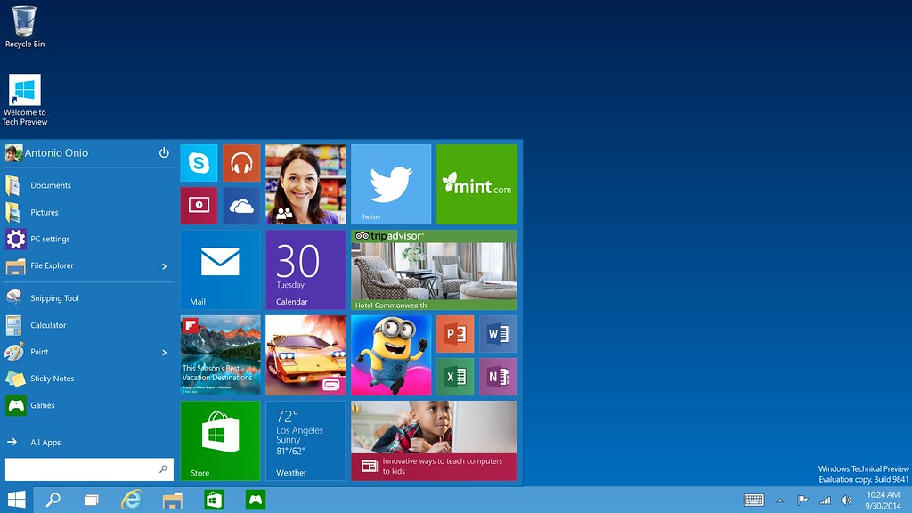 windows10 preview