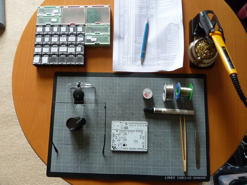 Tools for soldering a Polarshield